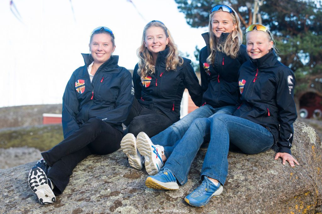 The next generation of elite talent coming through as part of the Foiling Norway Women in WASZP program