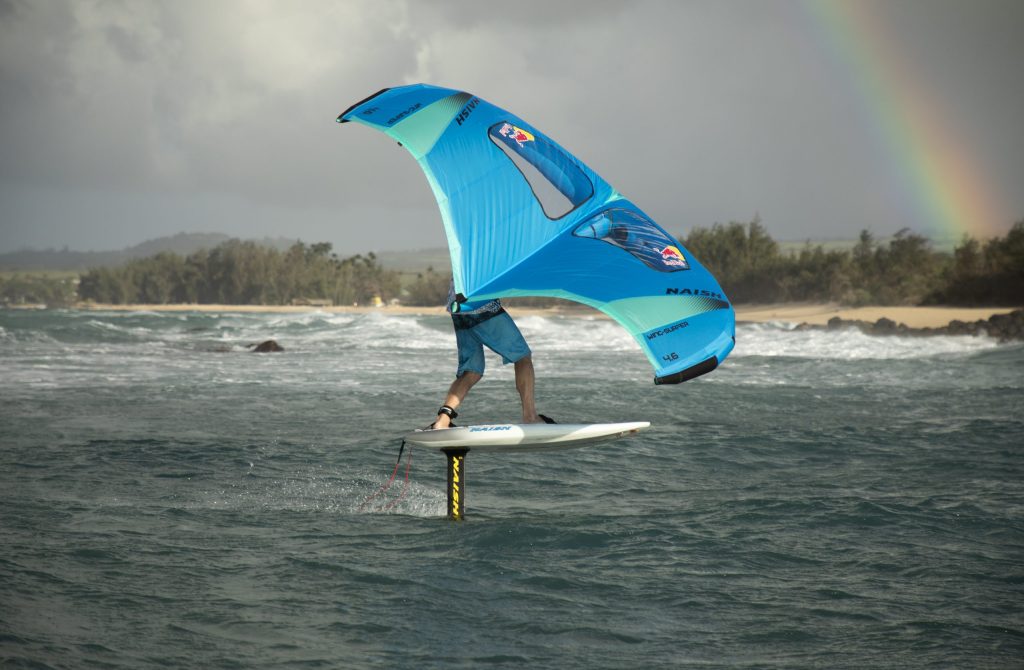 naish wing surfer wind range