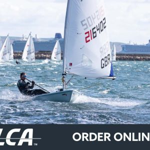 ILCA boat sailing fast - order online advert