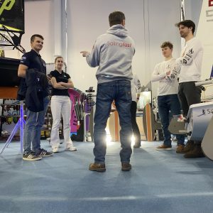 Sailingfast Team chat at the RYA Dinghy Show
