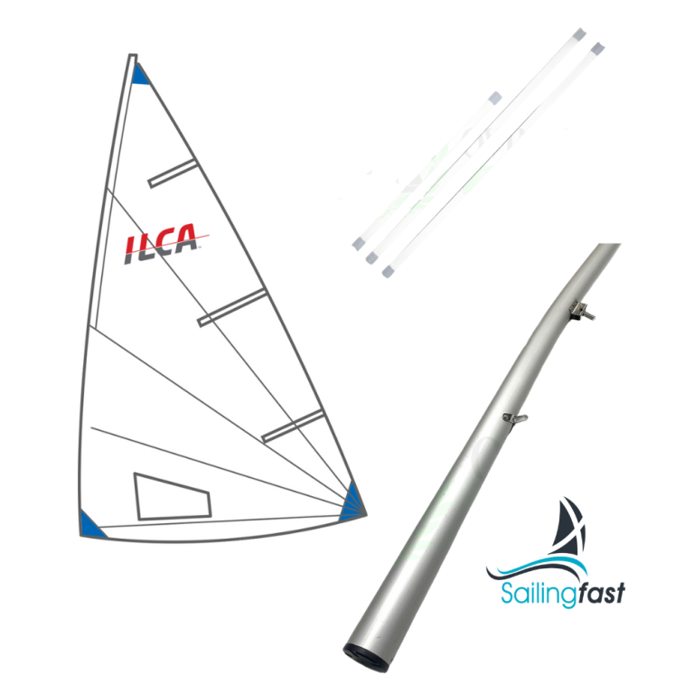 Ilca Rigging Tips ILCA 6 Rig Package - Alloy (sail, lower section & battens) - Sailingfast