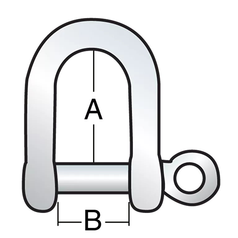 Harken 5mm Long Shackle