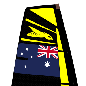 WASZP flag sticker for smaller sails