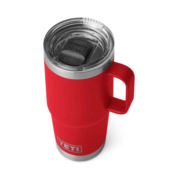 YETI Rambler 20 Oz Travel Mug - Rescue Red