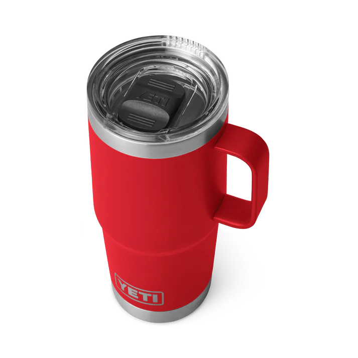 YETI Rambler 20 Oz Travel Mug - Rescue Red