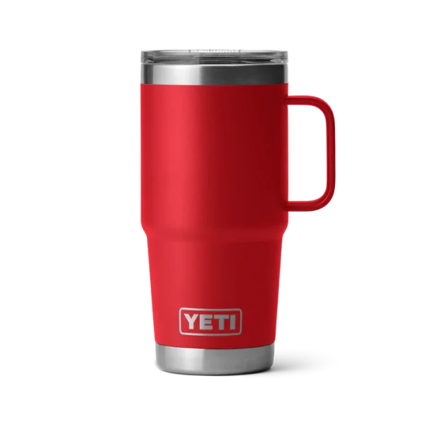 Yeti Rambler 20oz Travel Mug Rescue Red