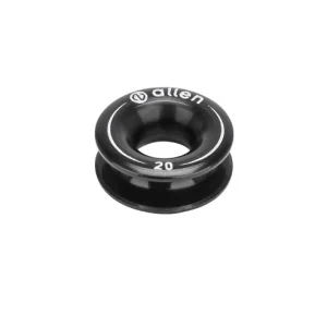 20MM X 8MM X 8MM ALUMINIUM THIMBLE BLACK (CARDED)