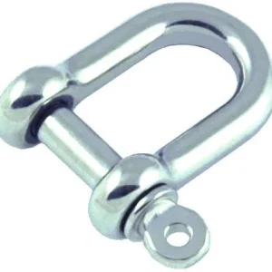 ROUND BODY D SHACKLE 4MM DIA.