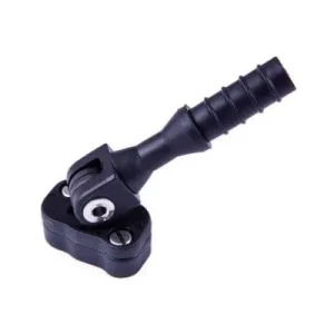 Funboat tiller universal joint