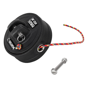 Jib furling drum