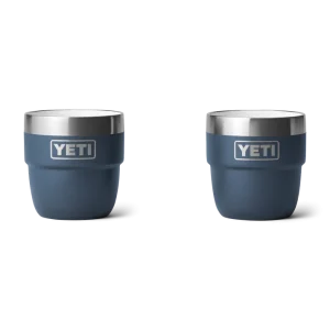 YETI Rambler 4 Oz (118ml) Stackable Cups (pair) - Navy
