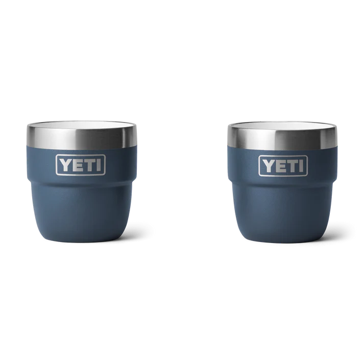 YETI Rambler 4 Oz (118ml) Stackable Cups (pair) - Navy