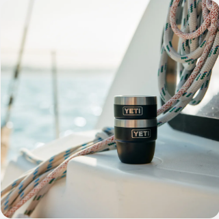 YETI Rambler 4 Oz (118ml) Stackable Cups (pair) - Navy