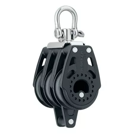 Harken 75mm Triple Block — Swivel becket