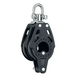Harken 57mm Double Block — Swivel, Becket