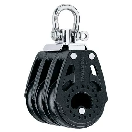 40mm Triple Block — Swivel