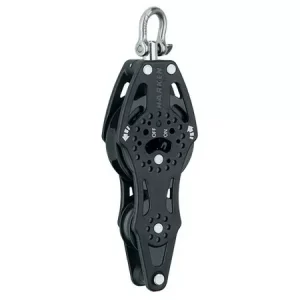 Harken 57mm Fiddle Ratchet Block — Swivel, Becket
