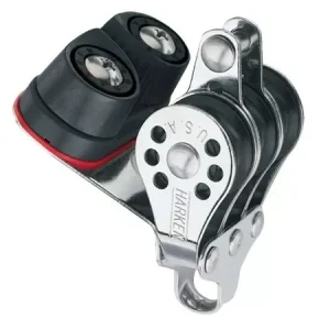 Harken 22mm Micro Triple Becket Block — Cam Cleat