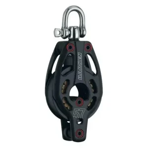 57mm Aluminium Low-Load Block - Swivel, Becket