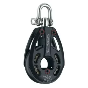 75mm Aluminium Low-Load Block - Swivel