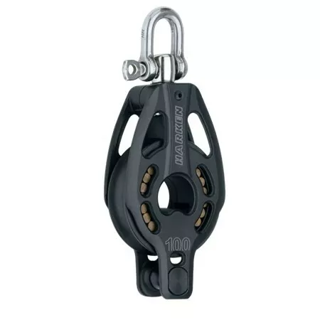 100mm Aluminium Block - Swivel, Becket