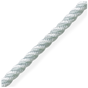 Marlow 3 Strand Nylon 6mm - White