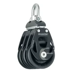 45mm Aluminium Element Triple Block - Swivel