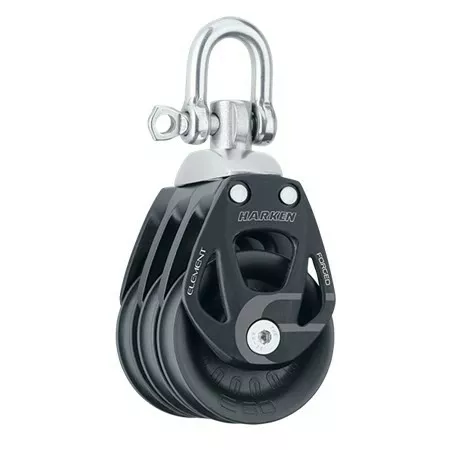 60mm Aluminium Element Triple Block - Swivel