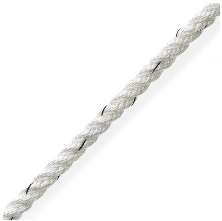 Marlow 3 Strand Polyester 32mm - White
