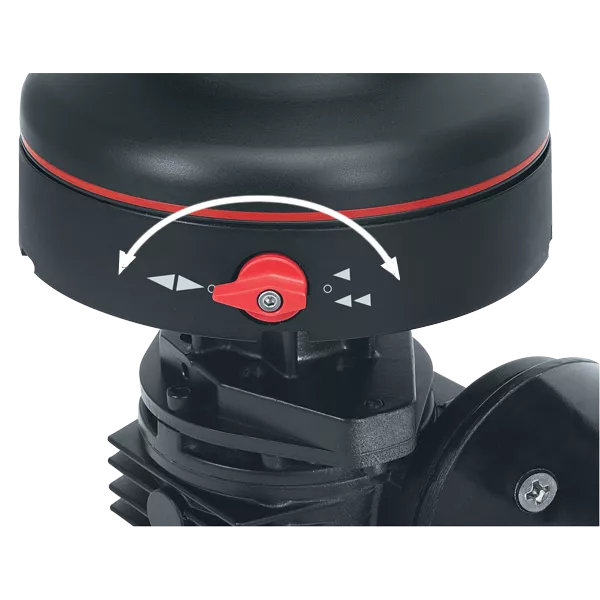 40 Electric Self-Tailing Rewind Radial Chrome Winch
