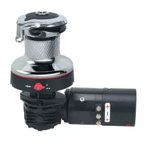 40 Electric Self-Tailing Rewind Radial Chrome Winch