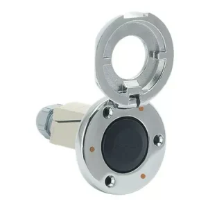 Stainless Steel Waterproof Electronic Switch - Single-Function, Guard Top