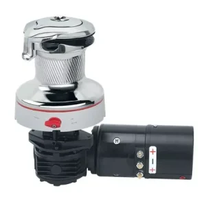 40 Electric Self-Tailing Rewind Radial All-Chrome Winch