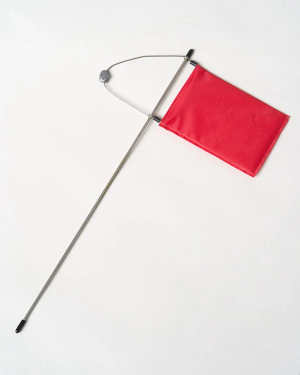 Rooster Burgee - Red